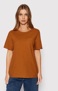 United Colors Of Benetton Tričko 3BVXE18A0 Hnedá Relaxed Fit
