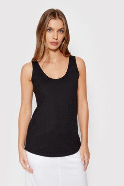 United Colors Of Benetton Top 3BVXE8430 Čierna Regular Fit