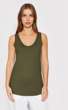 United Colors Of Benetton Top 3BVXE8430 Zelená Regular Fit