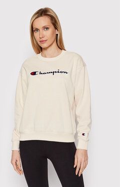 Champion Mikina Crewneck 114922 Béžová Regular Fit