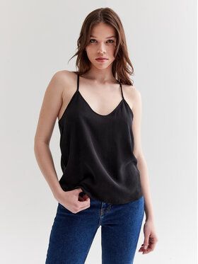 Americanos Top Havana Čierna Relaxed Fit