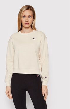 Champion Mikina Crewneck 114923 Béžová Custom Fit