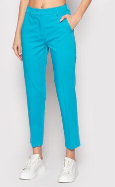 Weekend Max Mara Chino nohavice Gineceo 51311321 Modrá Slim Fit