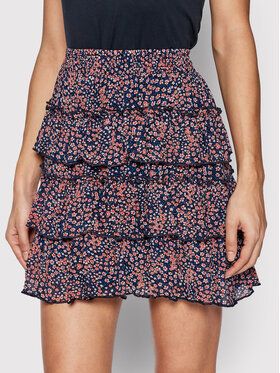 Pepe Jeans Mini sukňa Leslie PL900965 Tmavomodrá Regular Fit