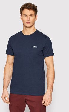 Jack&Jones Tričko Jake 12208432 Tmavomodrá Regular Fit