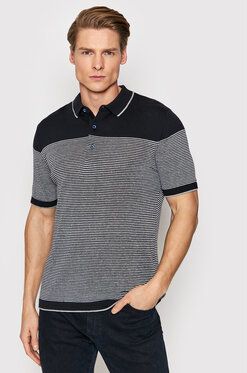 Pierre Cardin Polokošeľa 50084/000/5005 Tmavomodrá Regular Fit