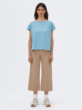 Americanos Tričko Houston Modrá Relaxed Fit