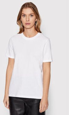 Pieces Tričko Ria 17086970 Biela Regular Fit