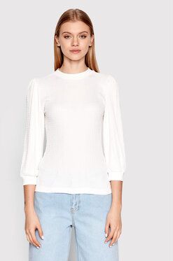 Selected Femme Blúzka Marli 16083660 Biela Relaxed Fit