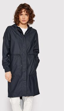 Rains Nepremokavá bunda 18550 Tmavomodrá Regular Fit