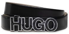 Hugo Dámsky opasok Zula Belt 3.5Cm N 50462041 Čierna