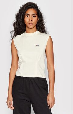 Fila Top Tuzla Cropped FAW0026 Béžová Regular Fit