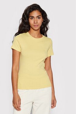 Levi's® Tričko Ribbed Baby 37697-0037 Žltá Slim Fit