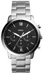 Fossil Hodinky Neutra Chrono FS5384 Strieborná