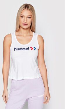 Hummel Top Texas 214323 Biela Regular Fit