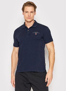 Napapijri Polokošeľa Elbas NP0A4GDL Tmavomodrá Regular Fit