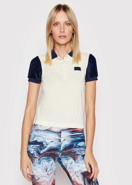 Fila Polokošeľa Thorn Cropped FAW0021 Béžová Regular Fit