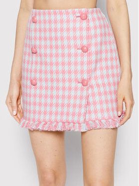 TWINSET Mini sukňa 221AT2274 Ružová Regular Fit
