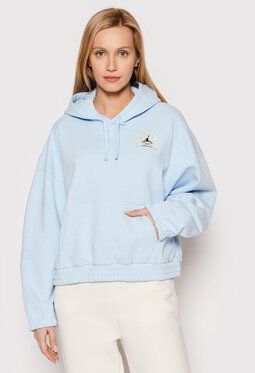 Nike Mikina Essentials DD6998 Modrá Relaxed Fit
