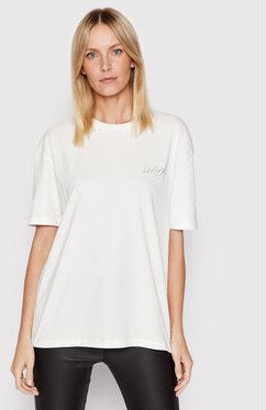 Vero Moda Tričko Grocody 10261041 Biela Relaxed Fit