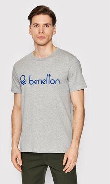 United Colors Of Benetton Tričko 3I1XU100A Sivá Regular Fit