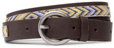 Wrangler Dámsky opasok Etnic Belt W0H8U8X8500 Hnedá