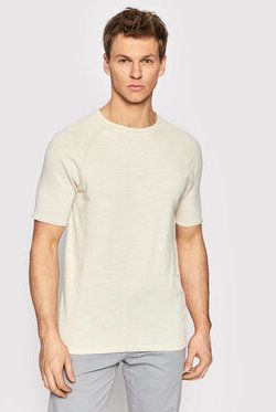 Selected Homme Tričko Sunny 16084195 Béžová Regular Fit