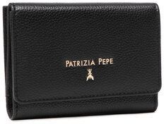 Patrizia Pepe Veľká dámska peňaženka CQ7081/L001-K103 Čierna