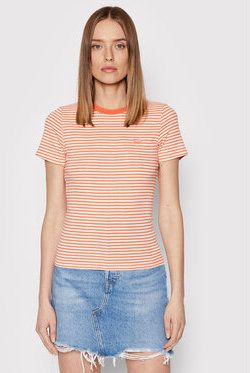 Levi's® Tričko Ribbed Baby 37697-0039 Oranžová Slim Fit