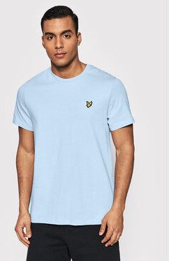 Lyle & Scott Tričko Plain TS400VOG Modrá Regular Fit
