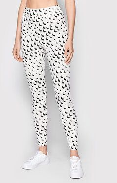 Vero Moda Legíny Tessa 10264162 Biela Slim Fit