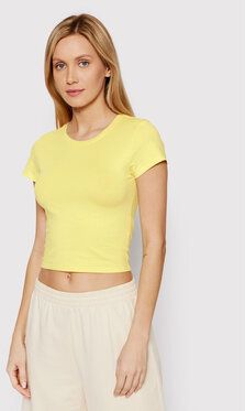 Vero Moda Tričko Maxi 10260310 Žltá Regular Fit