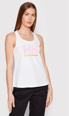 Helly Hansen Top Logo Singlet 33838 Biela Regular Fit