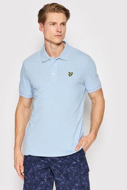 Lyle & Scott Polokošeľa Plain SP400VOG Modrá Regular Fit