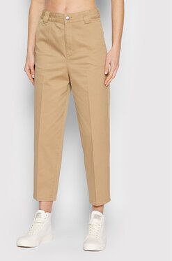 United Colors Of Benetton Chino nohavice 4T33DF005 Hnedá Cropped Fit