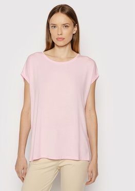 Vero Moda Tričko Ava 10187159 Ružová Relaxed Fit