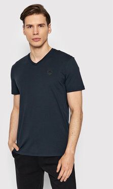 EA7 Emporio Armani Tričko 8NPT13 PJNQZ 1578 Tmavomodrá Regular Fit