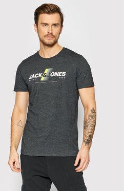 Jack&Jones Tričko Connor 12205428 Sivá Regular Fit