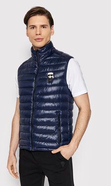 KARL LAGERFELD Vesta Vest 505023 Tmavomodrá Regular Fit