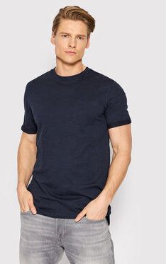 Jack&Jones PREMIUM Tričko Tropic 12203772 Tmavomodrá Regular Fit