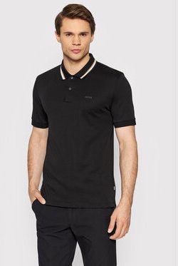 Boss Polokošeľa Panrose 38 50469360 Čierna Slim Fit