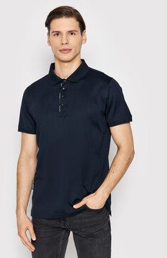 KARL LAGERFELD Polokošeľa 745001 521200 Tmavomodrá Regular Fit