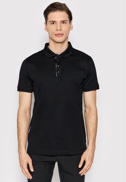 KARL LAGERFELD Polokošeľa 745001 521200 Čierna Regular Fit
