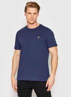 Lyle & Scott Tričko Plain TS400VOG Tmavomodrá Regular Fit