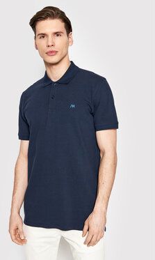 Selected Homme Polokošeľa Aze 16082840 Tmavomodrá Regular Fit