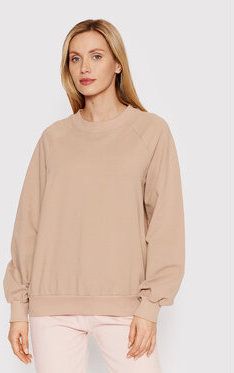 DeeZee Mikina BLD0001 Béžová Relaxed Fit