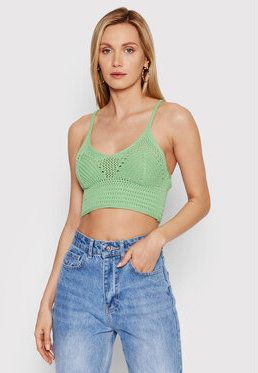 DeeZee Top Marielle AL018 Zelená Cropped Fit