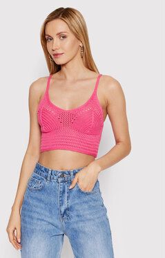 DeeZee Top Marielle AL018 Ružová Cropped Fit