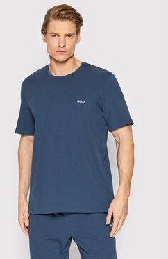 Boss Tričko Mix&Match 50469605 Tmavomodrá Regular Fit