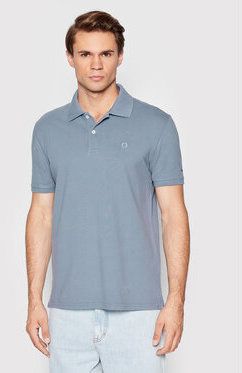 Ecoalf Polokošeľa Ted GAPOTEDSL8205MS22 Modrá Slim Fit